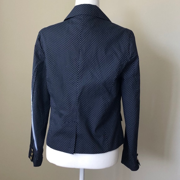 U.S. Polo Assn. Navy Polka Dot Blazer - Picture 4 of 8